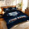 Custom Como Bedding Quilt Set Quilt Cover Pillowcase Home Decoration Birthday Gift (1 * duvet cover + 2 * pillowcase, without core)