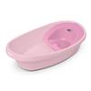 INGENUITY Pink Evolving Baby Bathtub, Extra-large, Fabric Hammock Baby Bather, Sitting Support for Baby, 2 Water Games from 0 To 24 Months