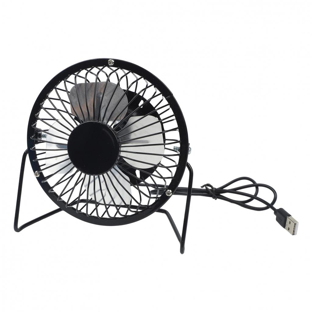 1pc Emergencies And Outdoor Work USB Fan 14.5*15cm Black