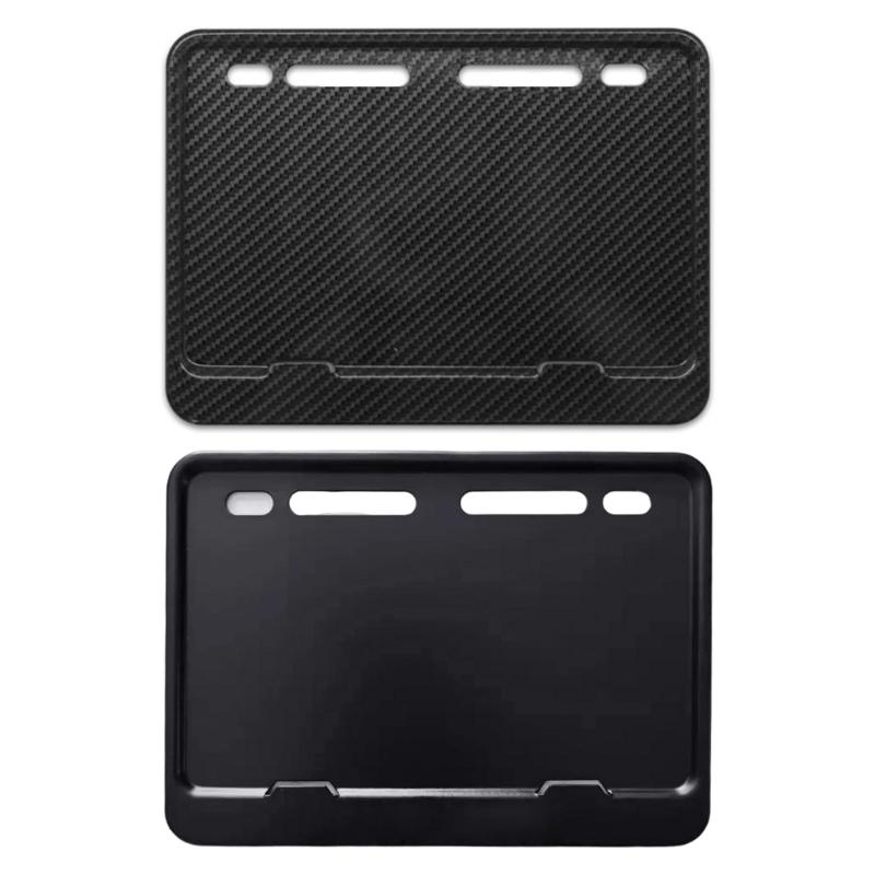 Copertura Targa Antiruggine Cornici Targa Moto 2 Fori Supporti Targa Cornice Targa
