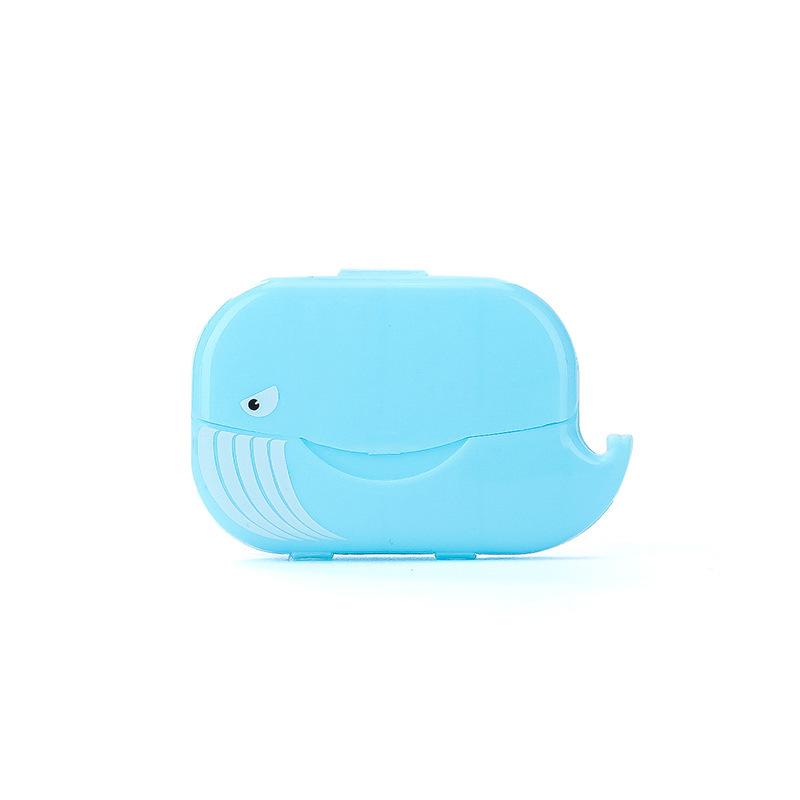 50 pièces/1 boîte mignon Panda savon papier lavage des mains bain voyage parfum mousse désinfection jetable lavage savon papier corps nettoyant cadeau