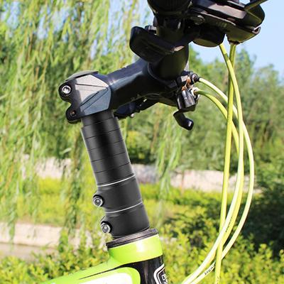 Aluminum Alloy Bike Fork Stem Riser Extender Extension Bicycle Cycling Bike Stem Head Up Raiser Handlebar Riser Adaptor