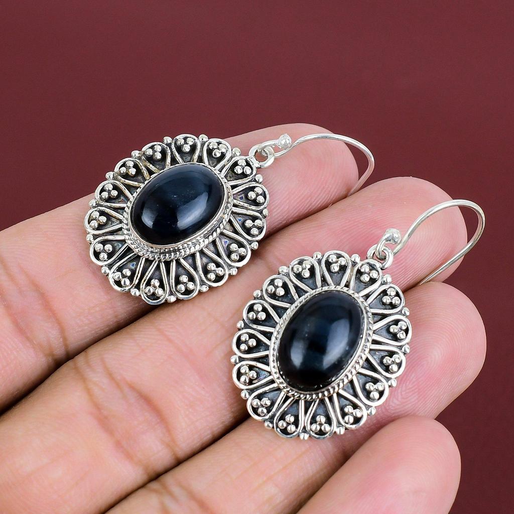 Pietersite Earring Handmade Jewelry Vintage Gemstone Earring 925 Sterling Silver Earring Unique Jewelry Healing Stone Earrings Gifts For Her