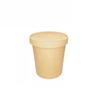 Pabei Disposable Kraft Paper Soup and Meal Buckets with Lids