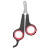 Parrot Nail Scissors Bird Nail Clipper Pet Bird Parrot Small Animals Accessory Grooming Tool Nail Scissors Clipper Black and Red