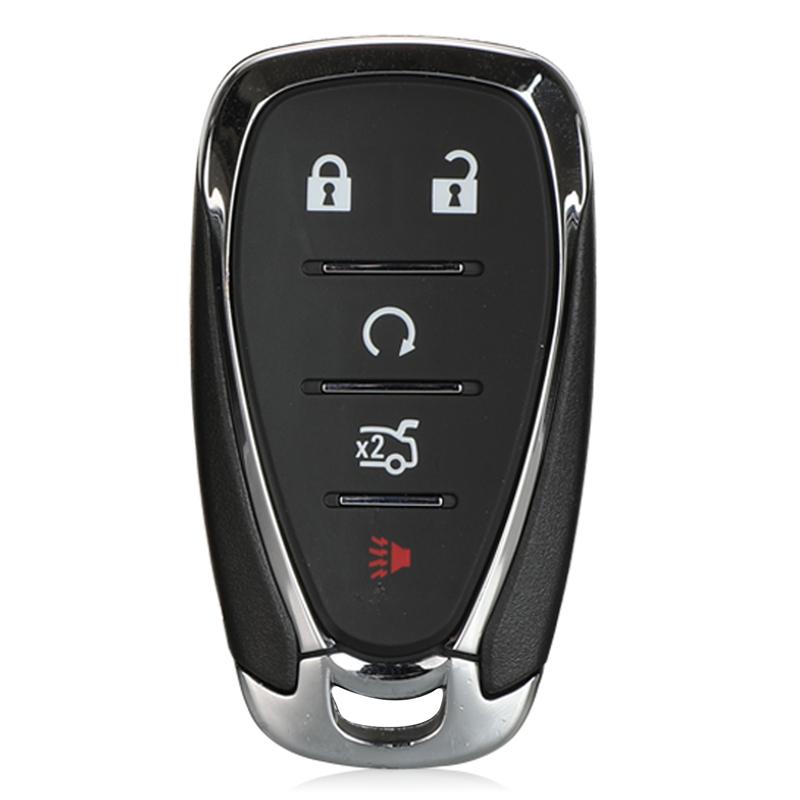 Jingyuqin 2/4/5/6 Buttons Remote Car Key Shell Fob Case For Chevrolet Camaro Equinox Cruze Malibu Spark Smart Key NO LOGO