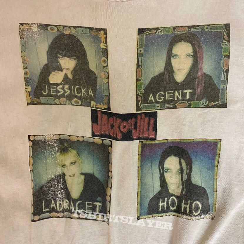 Винтажная футболка Jack Off Jill - Размер от S до 5XL BL488 Унисекс XXXXL
