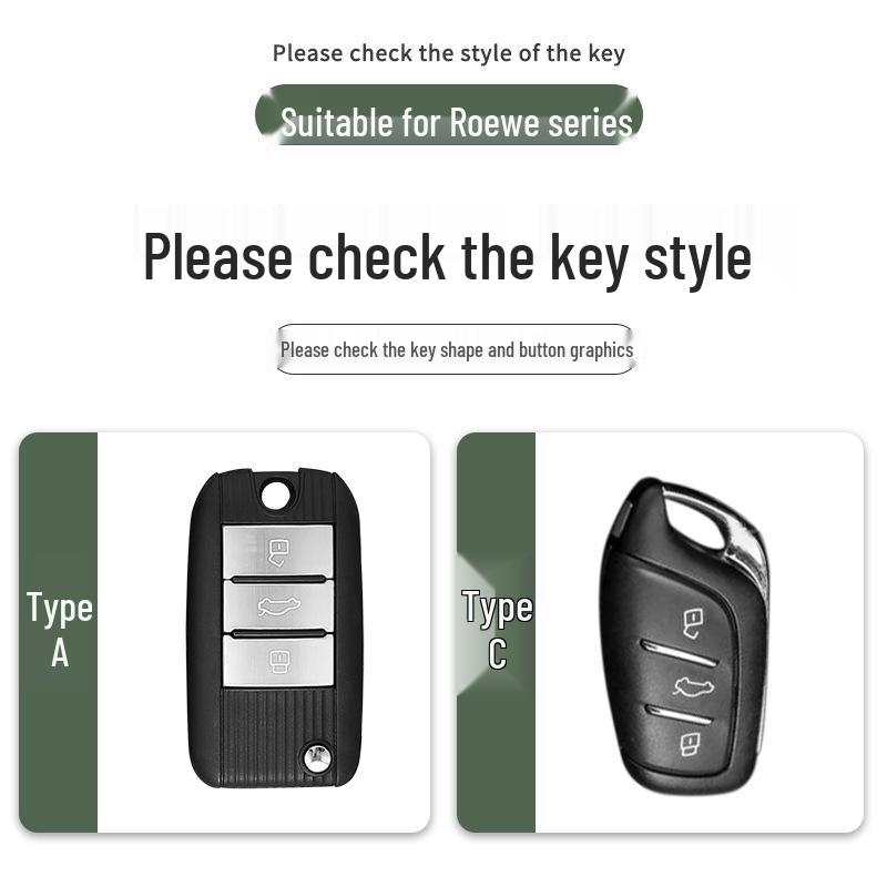 Roewe Key Case: Compatible with RX5, I6, RX3, RX8, Ei6, EI5, I5, Coleway.