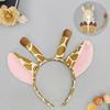 Realistic Giraffe Ears Hooves and Tail Plush Costume Set for Children Role Play Parties and School Event
