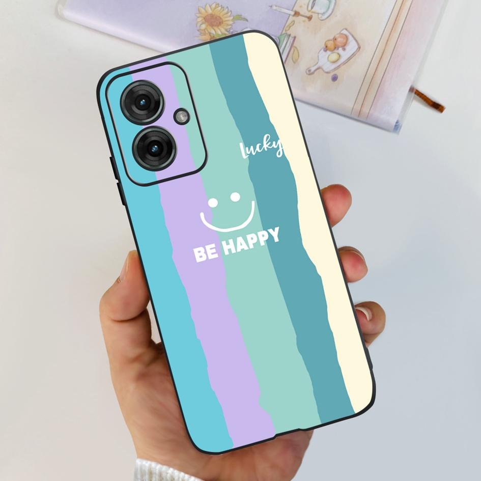 For Motorola Moto G55 5G Case Black TPU Soft Silicone Funda Shockproof Cover For Moto G55 2024 Phone Cover G 55 Protective Shell