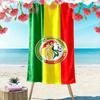 Senegal Football Beach Towel Beach Towel Quick-drying for Travel Outdoor Sports Jogging Beach and Swimming