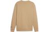PUMA Sweatshirts Men's Khaki Crew Neck Moderate Regular 681288-83