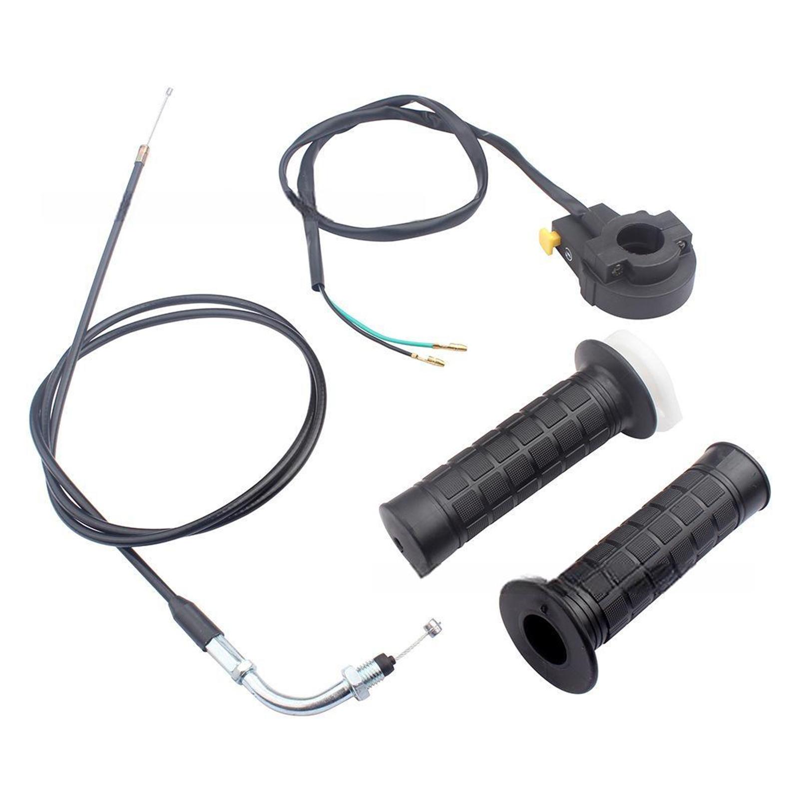 

Motorcycle Accessories for 2 Strokes Engine 80cc 60cc 50cc Mini Bike Throttle Line Accelerator Handle Grips Replacement 1