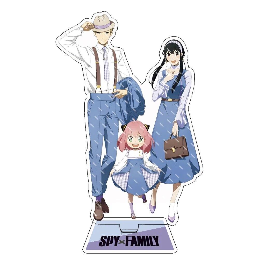 Anime Spy X Family Figure Cosplay Acrylic Stand Twilight Loid Forger Yor Forger Anya Forger Model Plate Collection Props Gifts