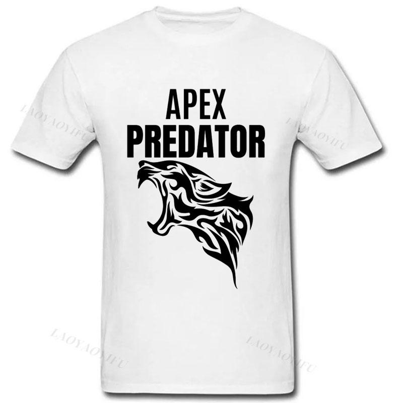 Gamer T Shirt Apex Legends Predatorer League T Shirts for Unisex Short Sleeve Crewneck Creativity Tee Vintage Graphic T Shirts