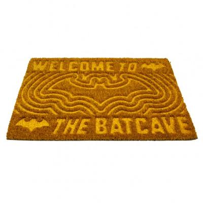Welcome To The Batcave Embossed Door Mat