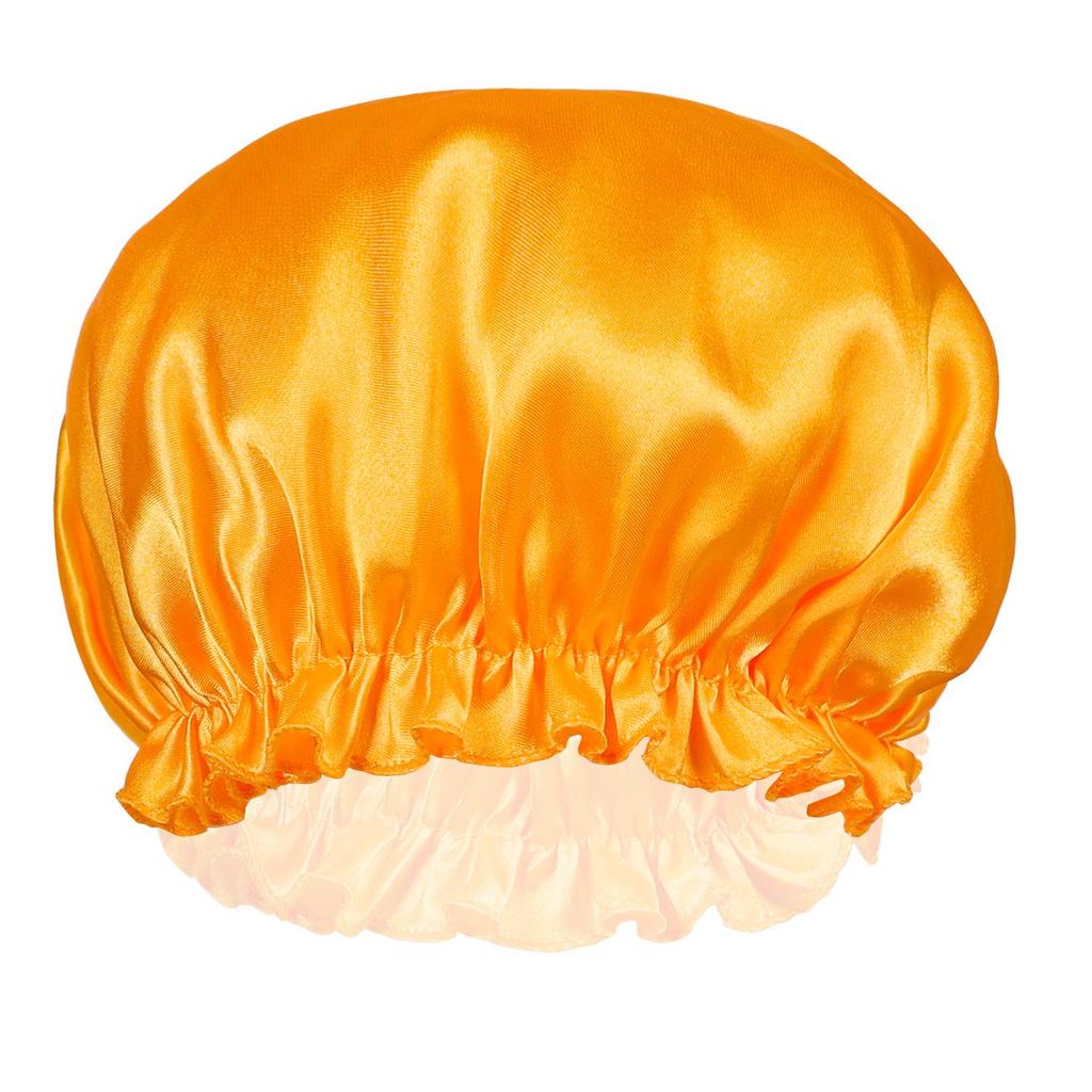 Satin Sovmössa för Kvinnor - Enkel Huvudbonad för Hemma, Bad, Efter Förlossning eller Cellgiftsbehandling
