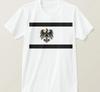 T-shirt Nazionale Regno di Prussia Retrò 100% Cotone Girocollo Manica Corta Estiva Casual da Uomo Streetwear