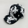Printed Plaid Flower Embroidery Cap Autumn And Winter Men And Women Retro Versatile Fashion Warm Travel