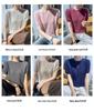 Women's Cable Knit Cashmere Sweater - Round Neck, Five-Sleeve, Solid Color, Perfect for Spring and Autumn.