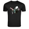 Floating Astronaut Backpack Space Explorer Graphic T-Shirt