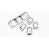 Car Seat Adjust Memory Unlock Button Cover Sticker for Mercedes Benz A B C E Class W204 W212 GLA X156 CLA C117 GLE 6 ML GL GLS