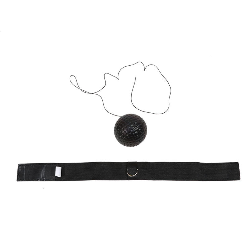 Boxing Reflex Ball Headband Set for Beginner Adjustable Head-Mounted Boxing Speed Ball Adult Children Sports Rebound Reaction Ball