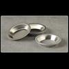 10Pcs Makeup Palette Stainless Steel Small Round Paint Tray Artist Watercolours Paint Mixing Palette Tray For Artist