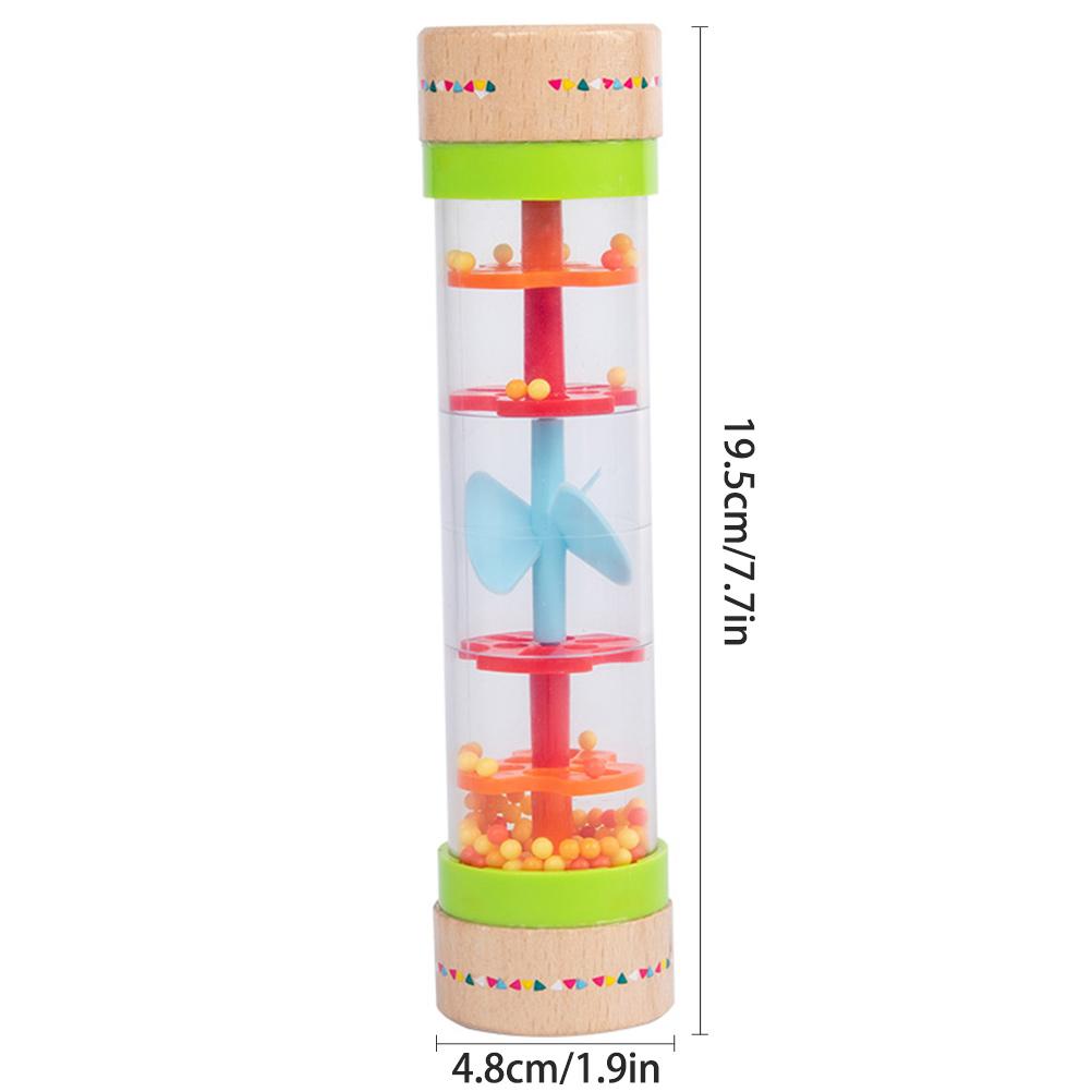 Kids Rain Rainmaker Rain Stick Musical Toy Raindrop Sound for Kids Rain Stick Baby Educational