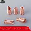 1*DMK IPG Laser Welding Nozzles H32 M13.5 Wire Feeding Copper Nozzles Graduated Tube 68mm For IPG LightWELD Laser Welder Machine