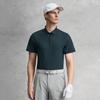 FILA Golf Series Fashion Simple Classic Basic Sports Comfortable Short Sleeve Polo Shirt Men tops Secret-Blue A11M625163FNV