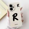 For Honor 400 5G 6.55" Case Fashion Lucky Letters A-Z Soft Silicone Cover For Huawei Honor400 5G DNY-NX9 Phone Shell Bumper