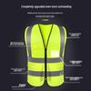 Lishinhongbo Multi-Pocket Reflective Safety Vest