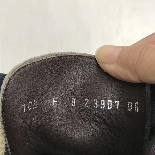 Lloyd suede leather chukka boots 10.5 28.5-29 gray Germany(USED)