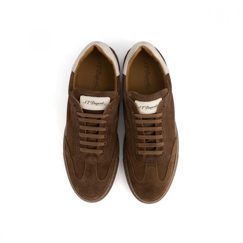 S.T. Dupont Bicolor Point Suede Sneakers Pe5fmc2sn436pmc
