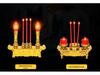 Dual-Use LED Incense & Candle Holder for Ancestor Worship (Battery-Free)