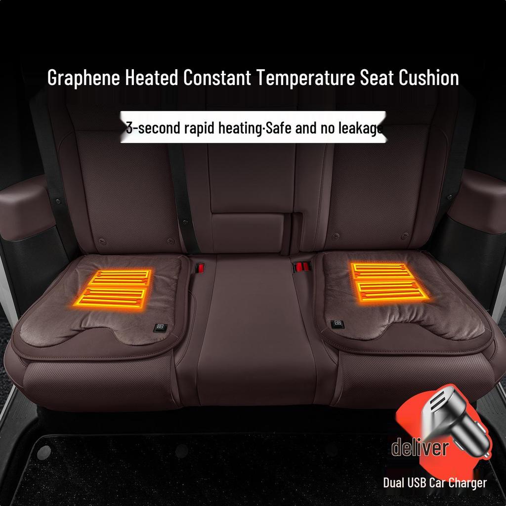 Heated Flannel Seat Cushions for Buick Envision Plus, Regal, Velite 6, LaCrosse, and GL8 Series.