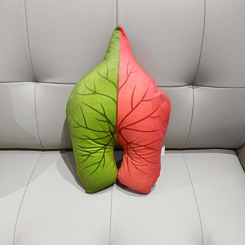 Tropical Plants Pillow for Living Room Sofa Cushion Leaf Pillow Turtle Back Decorative  Green Bedroom Leaves Plant Cushion