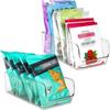 Clear Spice Packet Rack Clear Plastic Refrigerator Shelf Sturdy Pantry Organization  Seasoning