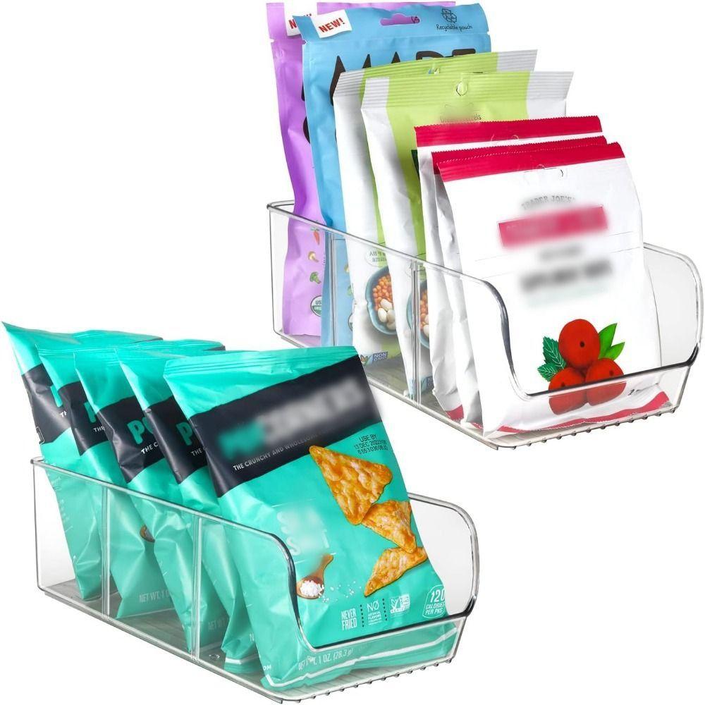 Clear Spice Packet Rack Clear Plastic Refrigerator Shelf Sturdy Pantry Organization Seasoning