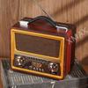 Holz Drahtloser Bluetooth Lautsprecher Radioempfänger Wiederaufladbar FM/AM/SW UNTERSTÜTZT USB/SD/TF HIFI Sterero MP3-Player