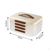 Dumpling Organizer Food Container Preservation Tray Refrigerator Dumplings for Snacks