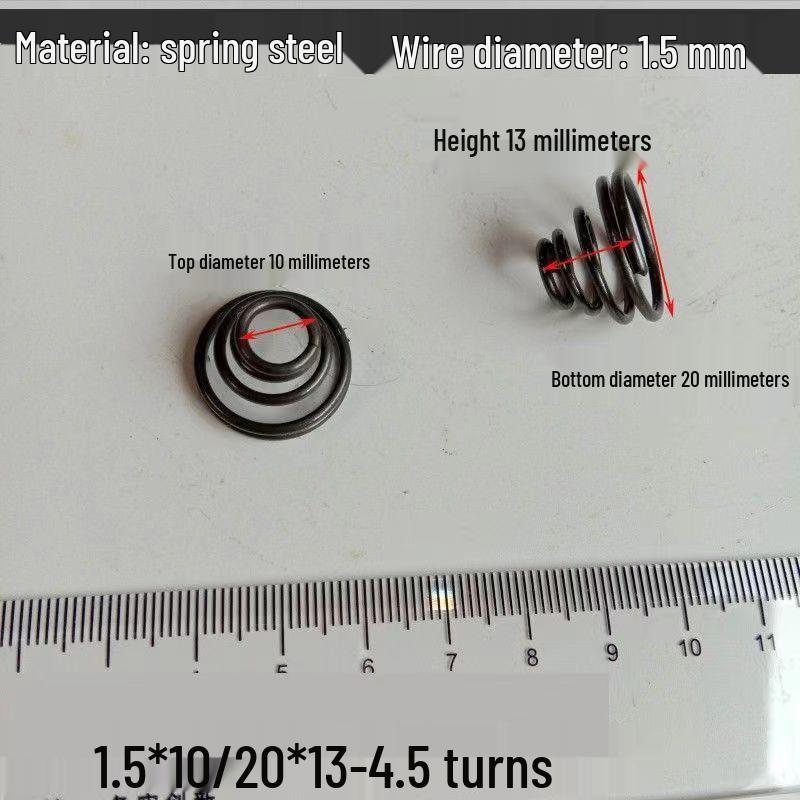 Belleville 304 Stainless Steel Compression Spring with High Elasticity
