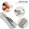 2PCS 4 in 1 Fly Fishing Knot Tool Quick Fast Tying Fishing Nipper  Fly Fishing