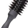 Round Barrel Straight Twill Hair Comb Handle Hair Curling Brush Round Rolling Brush  Barber