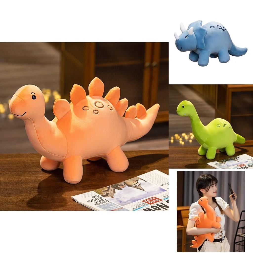 Peluche Dinosauro Dinosauro dal Collo Lungo Peluche Cuscino Per Bambini e Neonati Morbido e Coccoloso Compagno per Dormire Personaggi)