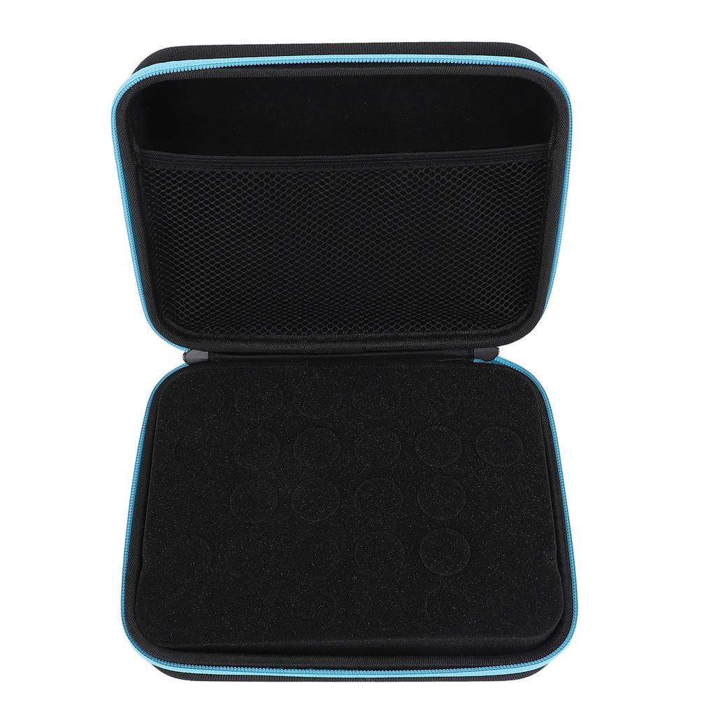 30 Bottles Essential Oil Case Portable 10ml 30 Grids EVA Large Capacity Essential Oils Carrying Case