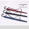 Extra Large Black Retro Men's Umbrella with Long Straight Hook Handle and Blank Logo