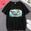 Funny Otter Rust Anotter Day for Otter Lover Funky Womens Top Y2k Clothes Women Clothing Tshirts Goth Harajuku Fashion Tops