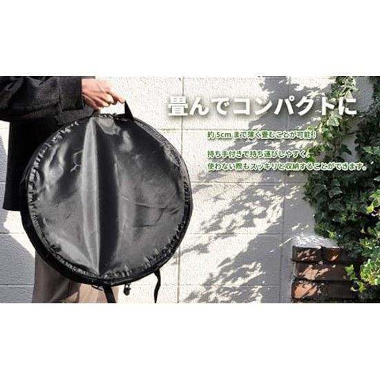 GoodsLand Multi Trash Can Pop-Up 80L Box Large Capacity Foldable Outdoor Folding Camp Portable Storage Camper BBQ Cleaning Supplies Goods Item
